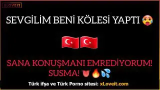 Türkçe Asmr ifşa Kölesi yapıp sikti