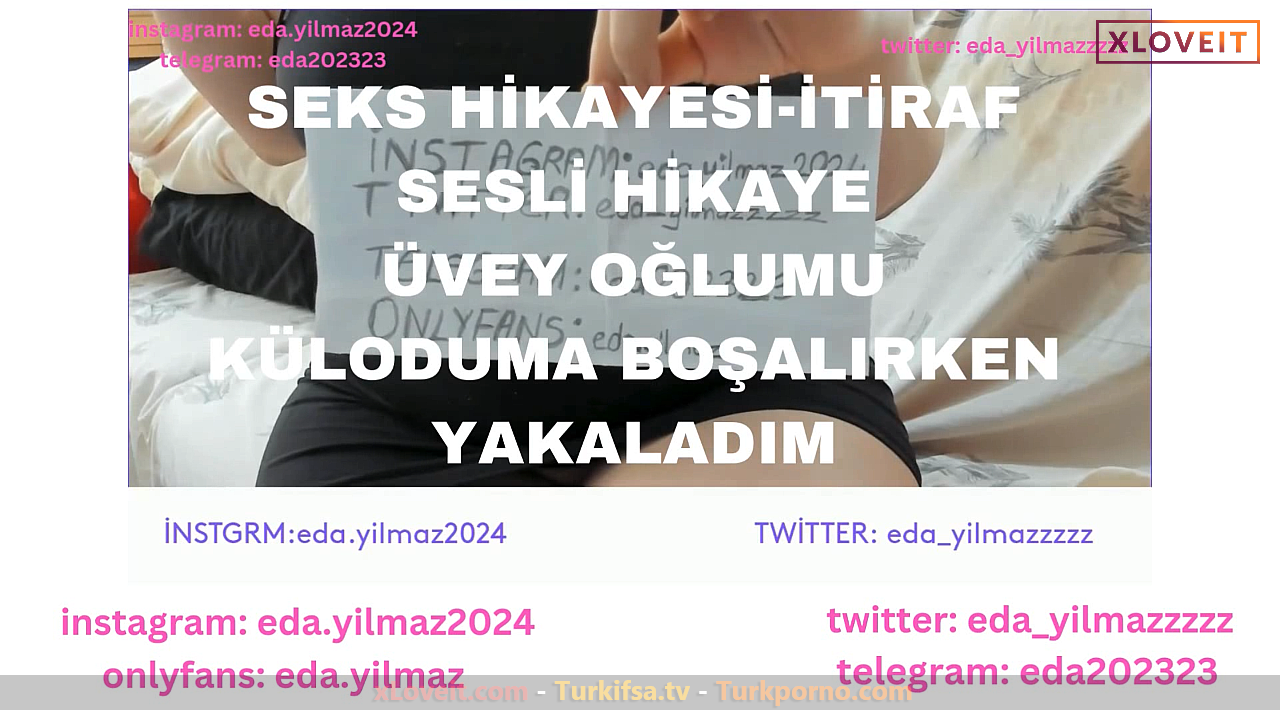 Seks Hikayesi itiraf Eda Yılmaz Üvey oğlunu yakaladı