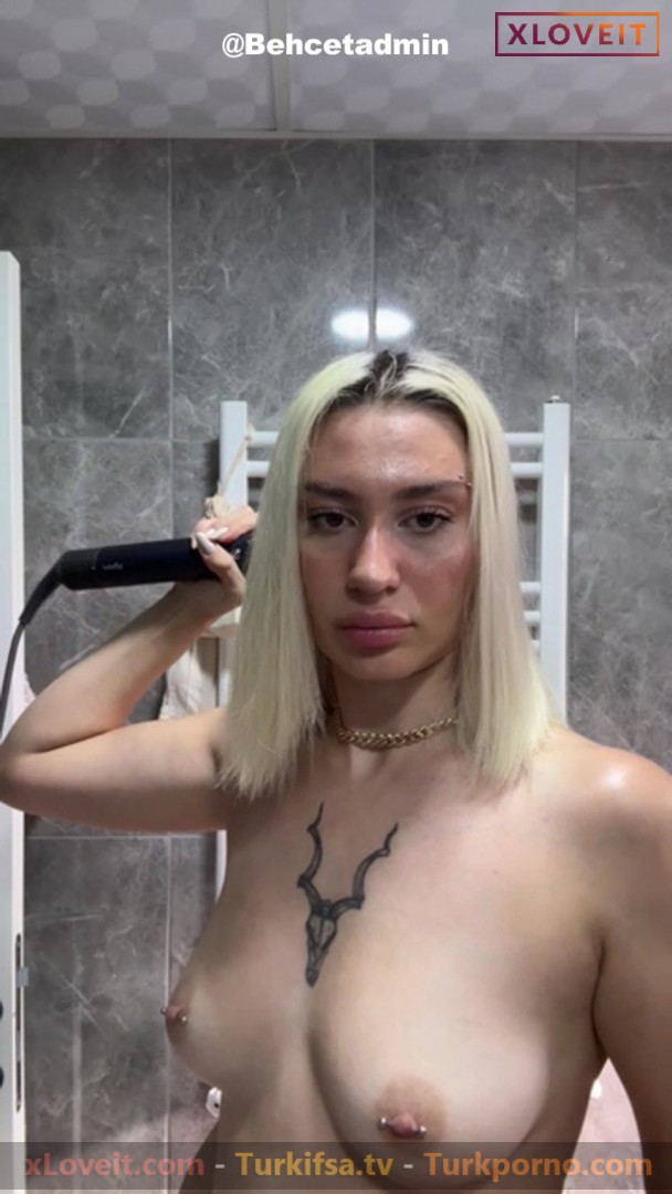 Arya ifşa Duştan çıktığı halle kamera karşısında